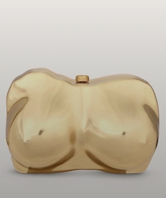 cult gaia Handbags - NWT Cult Gaia Reina Clutch in Brushed Brass $898